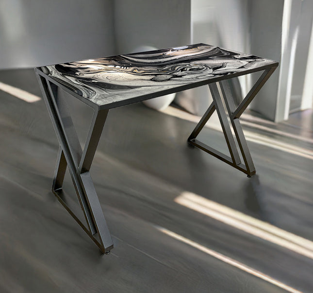 ESCRITORIO ZOTTO MUNDO BASE NEGRO MATE