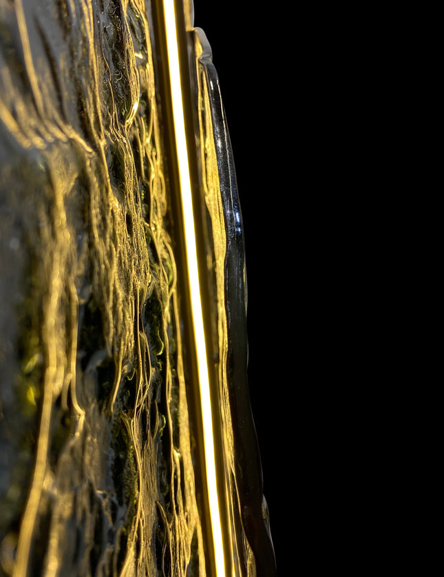 ESCULTURA FORMOTTI DOBLE NEGRO HUMO C/LUZ