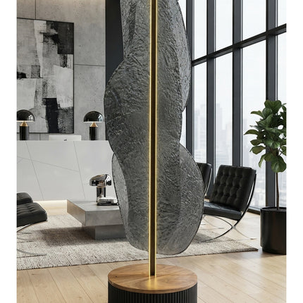 ESCULTURA FORMOTTI NEGRO HUMO C/LUZ