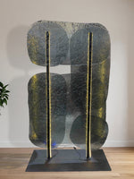 ESCULTURA FORMOTTI DOBLE NEGRO HUMO C/LUZ