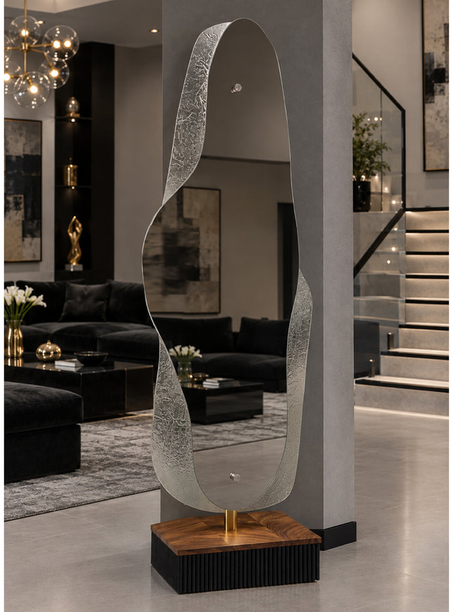 ESCULTURA FORMOTTI NEGRO HUMO C/LUZ