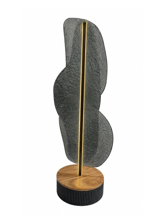 ESCULTURA FORMOTTI NEGRO HUMO C/LUZ