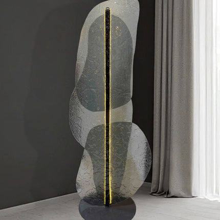 ESCULTURA FORMOTTI NEGRO HUMO C/LUZ