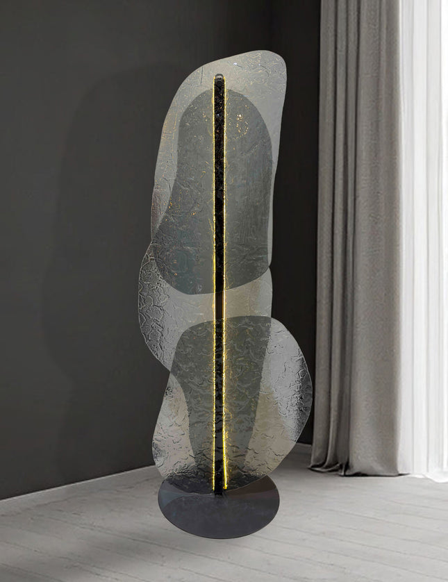 ESCULTURA FORMOTTI NEGRO HUMO C/LUZ