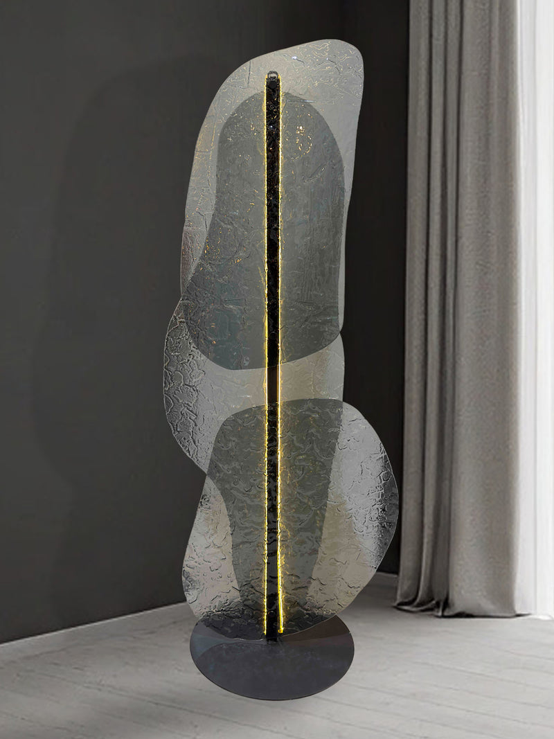 ESCULTURA FORMOTTI NEGRO HUMO C/LUZ