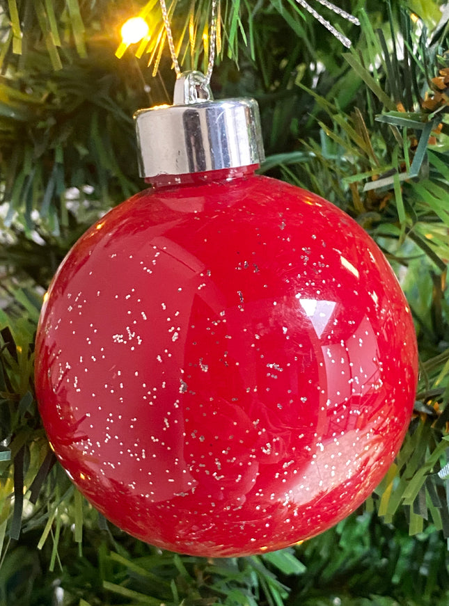 ESFERAS NAVIDEÑAS - PAQUETE DE 6 PZAS