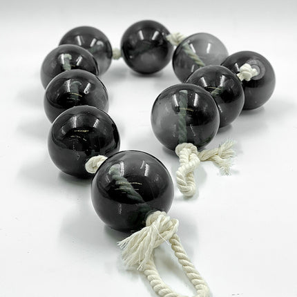 SET ESFERAS CON LAZO 10 PZAS