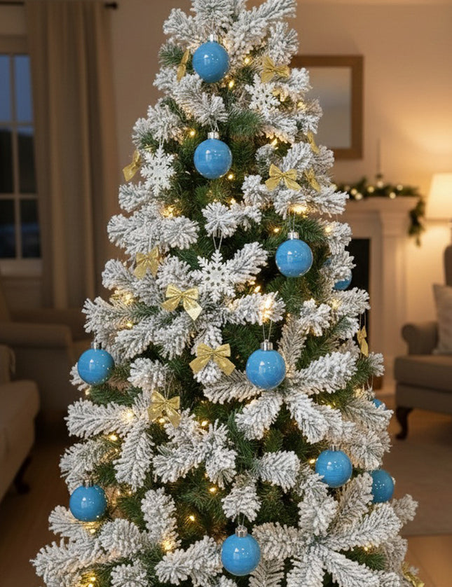 ESFERAS NAVIDEÑAS - PAQUETE DE 24 PZAS