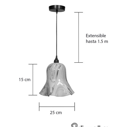LÁMPARA FLOR COLGANTE ARK ORIGINAL