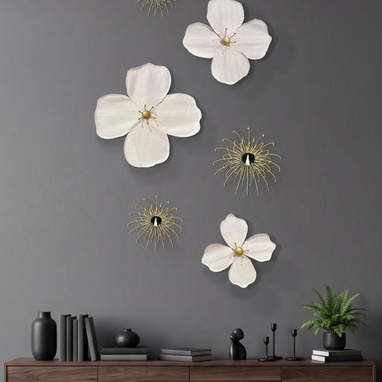SET ESPEJOS FLORES CAMILA LAMAN 6 PZAS