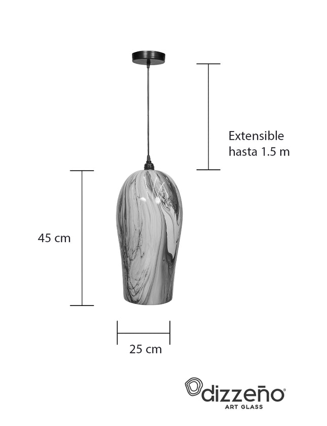 LÁMPARA FOCO COLGANTE