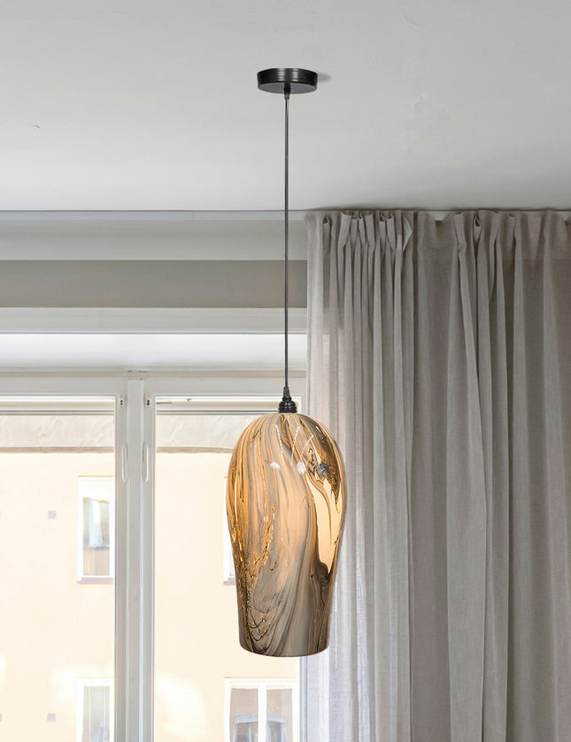 LÁMPARA FOCO COLGANTE