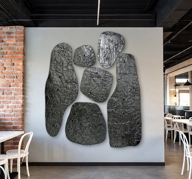 SET FORMOTTI NEGRO MERCURIO 6 PZAS