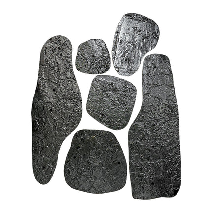 SET FORMOTTI NEGRO MERCURIO 6 PZAS