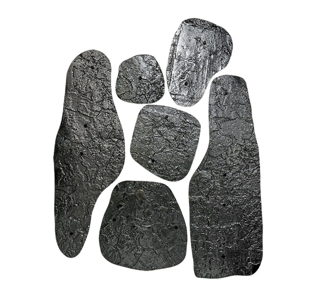 SET FORMOTTI NEGRO MERCURIO 6 PZAS