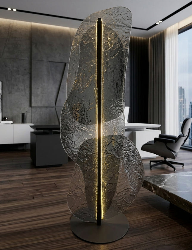 ESCULTURA FORMOTTI NEGRO HUMO C/LUZ
