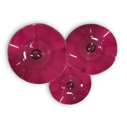 JGO PLATÓN ONDULADO FUCSIA SÓLIDO