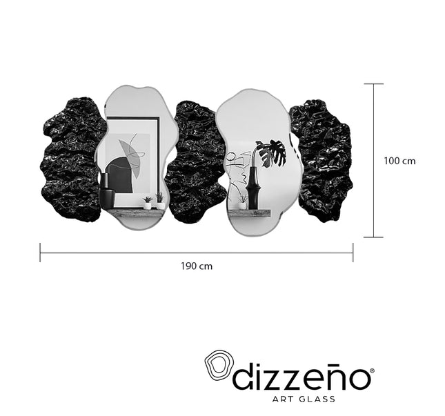 SET ESPEJOS GALA XL LAMAN 5 PZAS