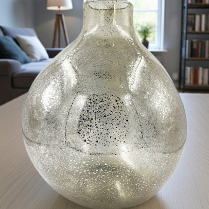 JARRÓN GLOBO AVEJENTADO