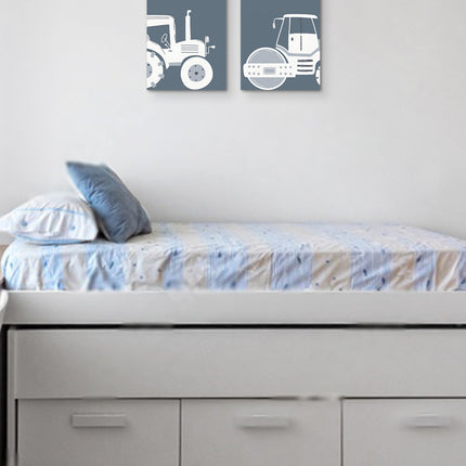 SET DE CUADROS FARM TRUCKS 2 PZAS