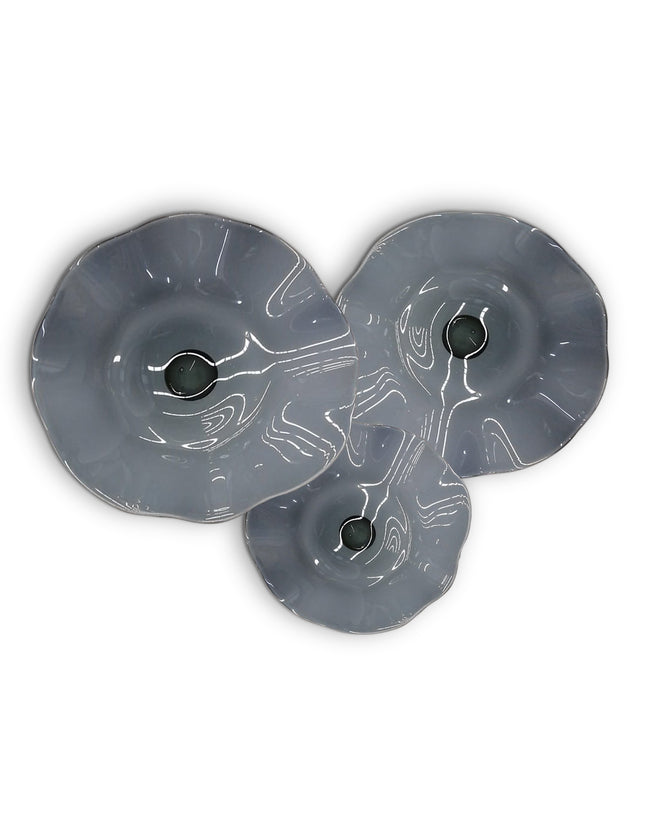 JGO PLATÓN ONDULADO GRIS CEMENTO