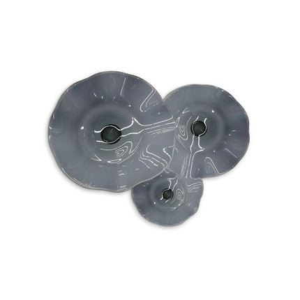 JGO PLATÓN ONDULADO GRIS CEMENTO