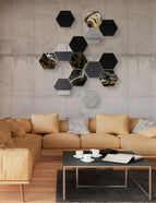 ARK NOCHE PLATEADA CON ORO/NEGRO SÓLIDO/ESPEJO