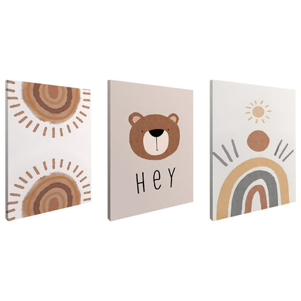 SET DE CUADROS HEY 3 PZAS