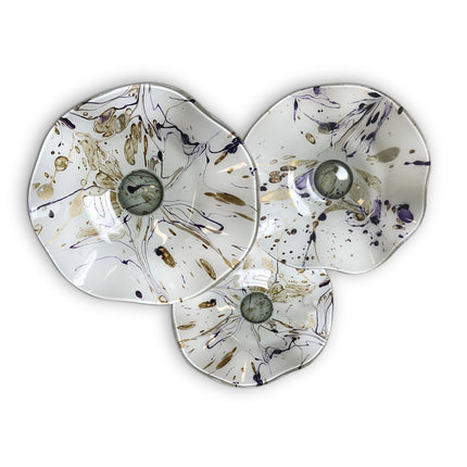 JGO PLATÓN ONDULADO HUESO DUARTE CON MORADO