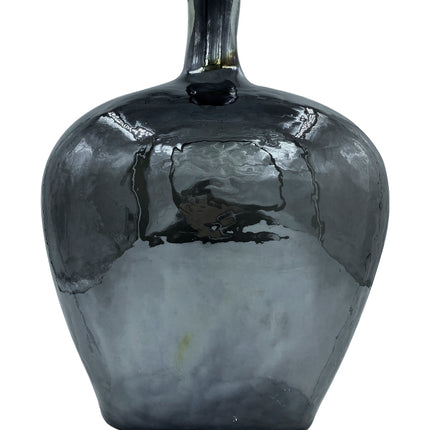 JARRÓN MAGUANA NEGRO HUMO LUSTRE