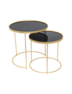 NEGRO SÓLIDO BASE DORADA