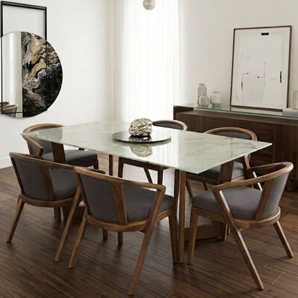 COMEDOR INVICTUS 110X180 ARK ORIGINAL CON 6 SILLAS LUANA