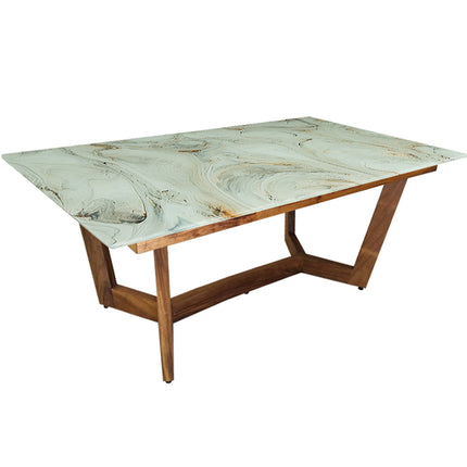 MESA COMEDOR INVICTUS 110X180 CON CUBRECANTO INTERNO SIN SILLAS