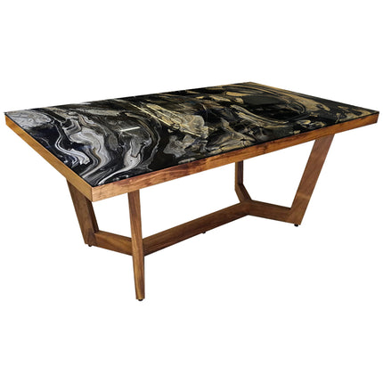 MESA COMEDOR INVICTUS 110X180 CON CUBRECANTO SIN SILLAS