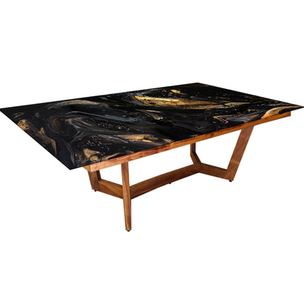 MESA COMEDOR INVICTUS 120X240 CON CUBRECANTO INTERNO SIN SILLAS