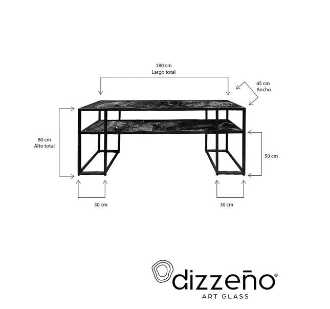 CREDENZA DE METAL "IRLANDA"