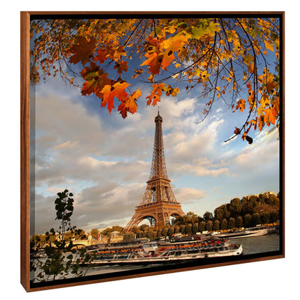 CUADRO PARÍS OTOÑAL - 116 X 116 CM