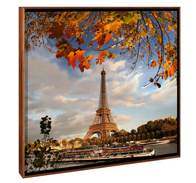 CUADRO PARÍS OTOÑAL - 116 X 116 CM
