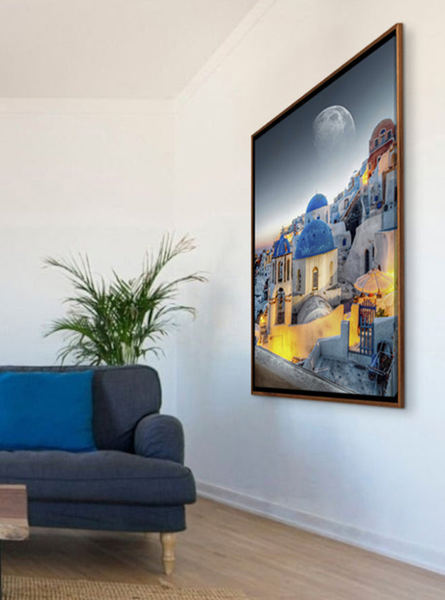 CUADRO SANTORINI - 126 X 86 CM