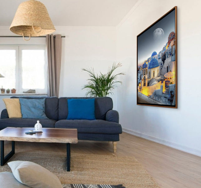 CUADRO SANTORINI - 126 X 86 CM