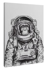 CUADRO MONO ASTRONAUTA - 126 X 86 CM