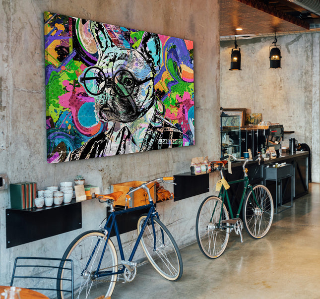 CUADRO COLORFUL INTELLECTUAL - 166 X 126 CM