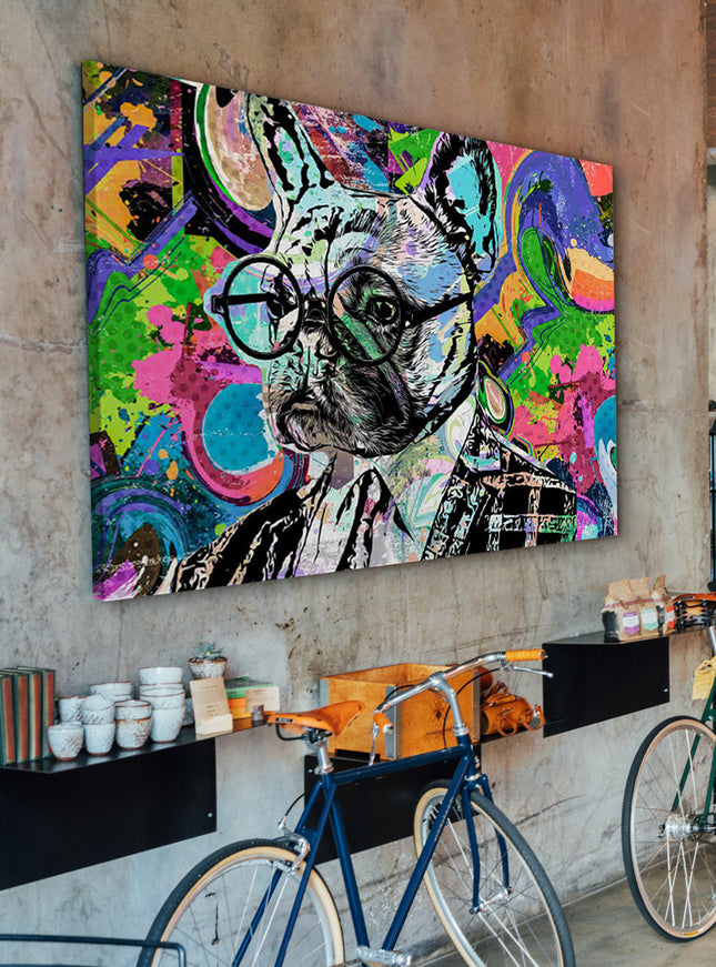 CUADRO COLORFUL INTELLECTUAL - 166 X 126 CM