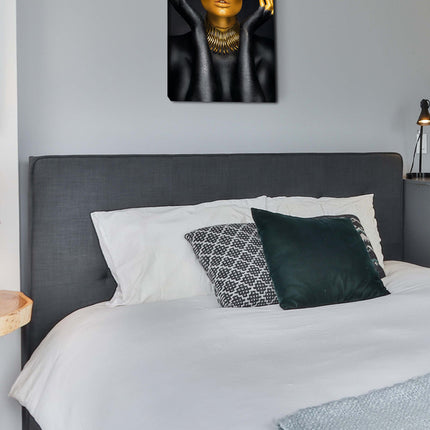 CUADRO GOLD MUSE - 41 X 26 CM