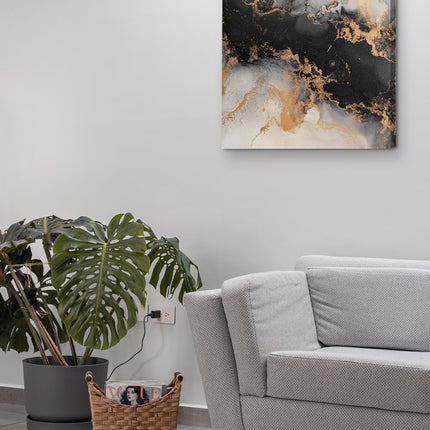 CUADRO STARRY NIGHT - 56 X 56 CM