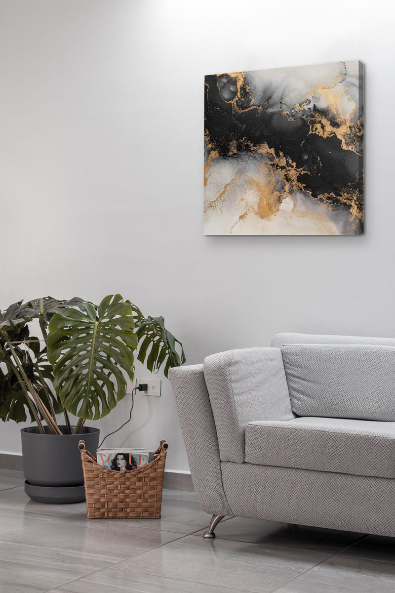 CUADRO STARRY NIGHT - 56 X 56 CM