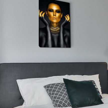 CUADRO GOLD MUSE - 41 X 26 CM