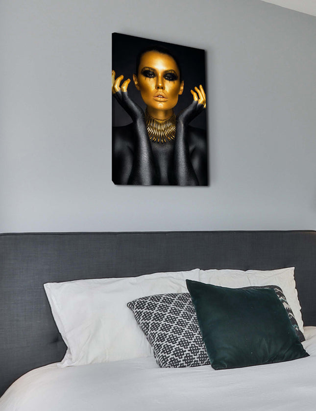 CUADRO GOLD MUSE - 41 X 26 CM