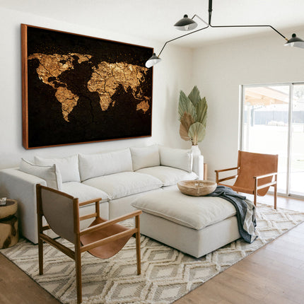 CUADRO WORLD - 166 X 126 CM