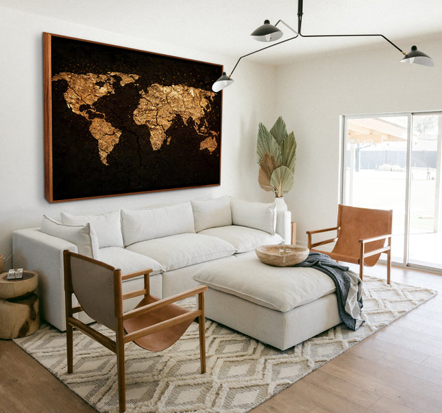 CUADRO WORLD - 166 X 126 CM